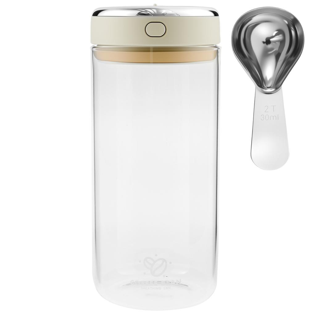 Sealed Jar Coffee Bean Storage Bottle Spice Canister Kitchen Food Grain Tea Glass Jar Fresh Storage Jar Home Kitchen Accessories