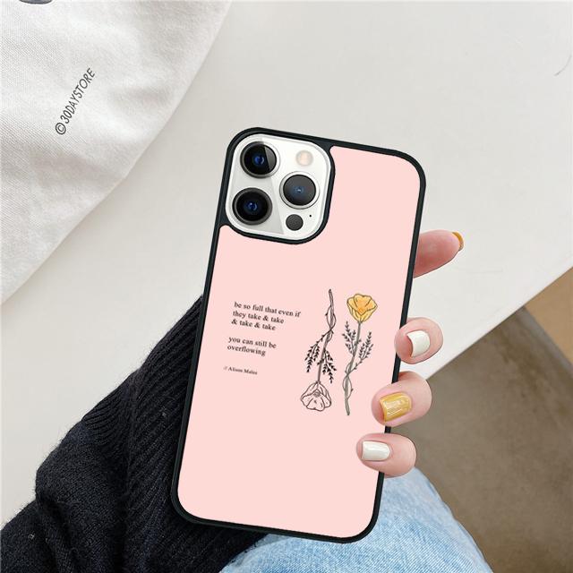 Minimal Aesthetics Phone Case Cover For iPhone 17 Air 15 16 14 13 12 Pro Max 11 Pro Max Plus Coque Shell
