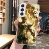 Saint Seiya Cool Soft Phone Case For Samsung Galaxy S24 S23 S22 S25 Ultra S21 Plus S20 FE S10 + S25 Edge Pattern Capa Galaxy S24
