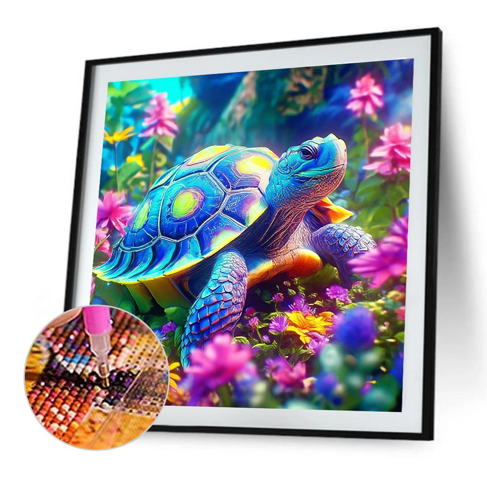 5D DIY Full Round Drill Diamond Painting Animal Kit Home Decor Art Craft 40x40cm