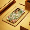 Scratch Proof Pisces High-end PhoneCase Electroplated Glass PhoneCase for Samsung Galaxy S26 S25 S24 S23 S22 S21 FE,Ultra,Plus