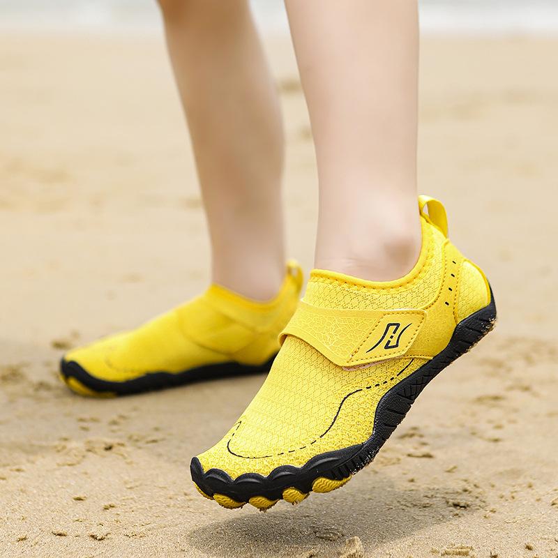 Outdoor beach shoes men's and women's quick-drying wading shoes parent-child non-slip sea-catching stream shoes children's barefoot snorkeling