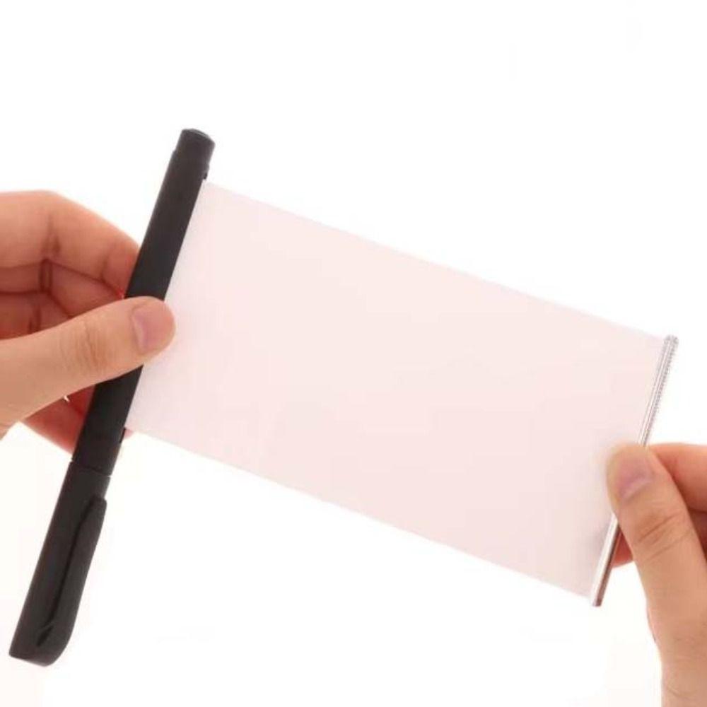 Secret Information Retractable Invisible Pen Educational Notes Paper Pen  Student Use