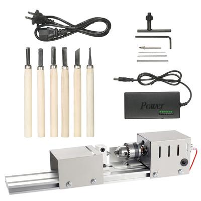 Perlen Schleif- und Poliermaschine Mini-Drehmaschine DIY Holzbearbeitung Handwerk Rotationsmaschine