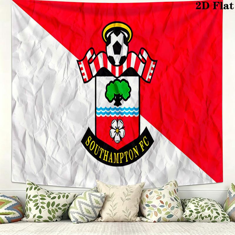 Southampton fc Logo Wall Tapestry Aesthetic Wall Hanging Printed Fabric Blanket Decorative Tapestries for Bedroom Living Room Home Decor