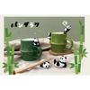 Decore Corporation Panda Rake Panda Chopstick Rest Gude Size: Approx. W3.7 D5.8 H2.2 MG-47491