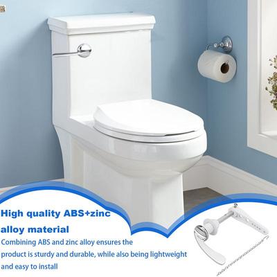 Spülgriff für Toilettenspülkasten Spülhebel Zubehörset Toilettengriff Hebel Ersatz mit Ketten für Reparatur Zubehör für Zuhause