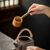 Long Handle Tea Infusers Bamboo Material Tea Scoop Durable Tea Ceremony Utensils  Tea Ceremony