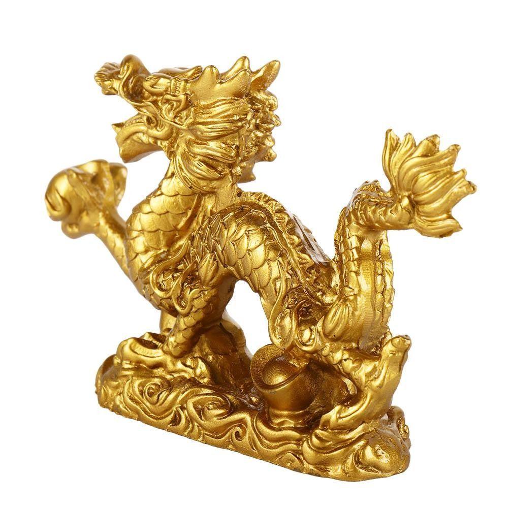 Schreibtisch-Dekoration Drachen-Ornamente Kunsttiere Skulptur Schreibtisch-Ornament Drachen-Tierkreiszeichen-Statue Geschenk