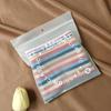 Girls' Rainbow Stripe Cotton Briefs - Low Waist, Breathable, High Elasticity, Summer Style