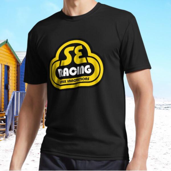 New SE BMX Racing Yellow Black Active T-Shirt Funny Size S - 5XL 3XL
