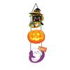 Paper Door Sign Witch Hat Door Ornaments Ornaments Halloween Door Hanging Pendent  Ghost Festival