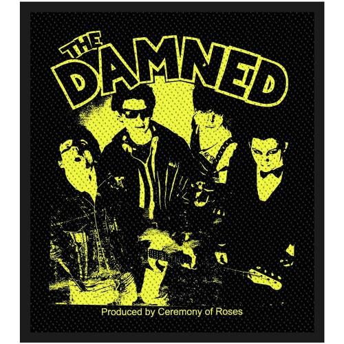 The Damned Young Hot Loud And Stiff Woven Patch