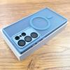 Magnetic Luxury Matte Case For Samsung Galaxy S25 S24 S23 S22 Ultra Plus Lens Protect Magsafe Wireless Charge Shockproof Cover
