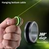 1/2Pcs Fishing Line Puller Anti-Slip Rubber Ring Portable Line Pull Loop Aluminum Alloy Fishing Tackle Tool Fishing Equipment