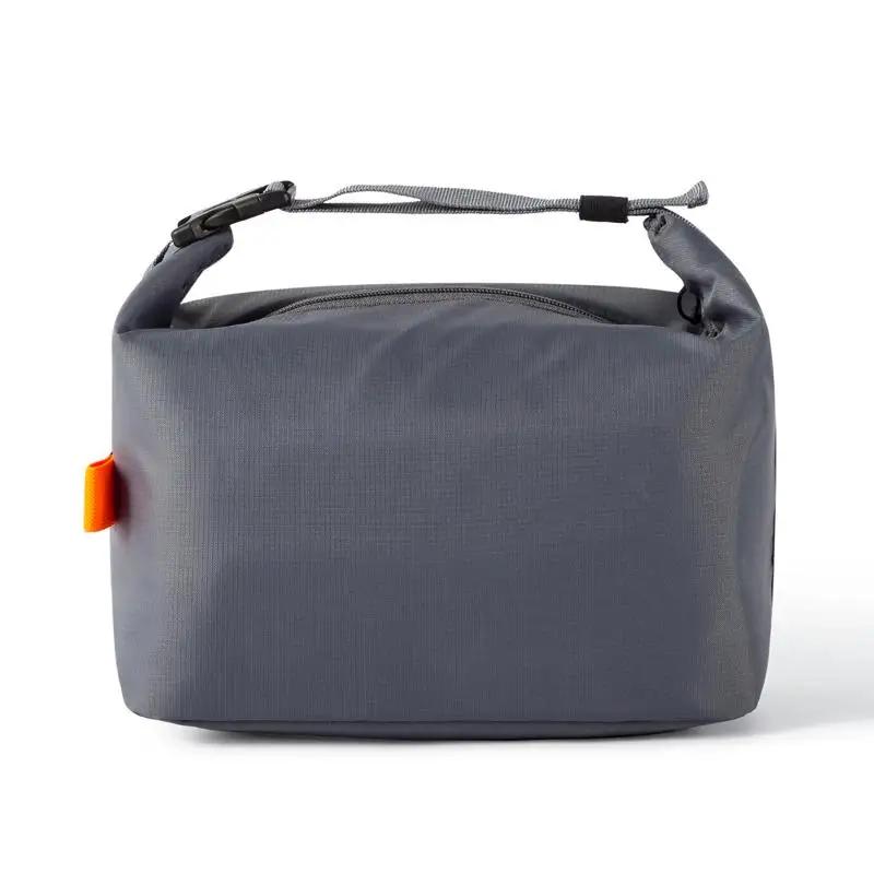 1PCS Portable Large Insulated Lunch Bag Reusable Aluminum Foil Thermal Food Tote For Office Meal Box Carrier Cooler Bag