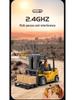 2.4G Remote Control Forklift Toy: 11-Channel Crane with Lights and Music for Kids