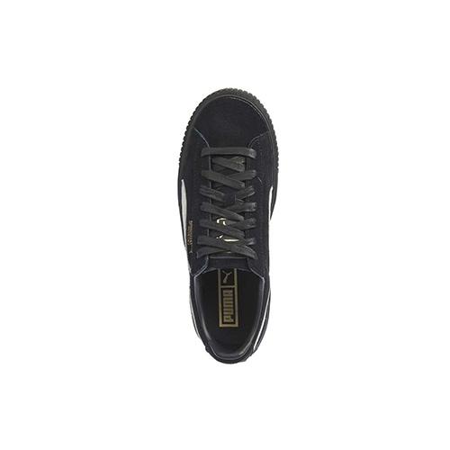 (WMNS) PUMA Suede Platform Core 'Black White' Women's 362223-05