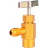 Fydun Can Tap Valve Refrigerant Dispenser Tool Brass with Adapter For R-134a R-134 AC Refrigerant Tap 1/2" Thread Valve Tool