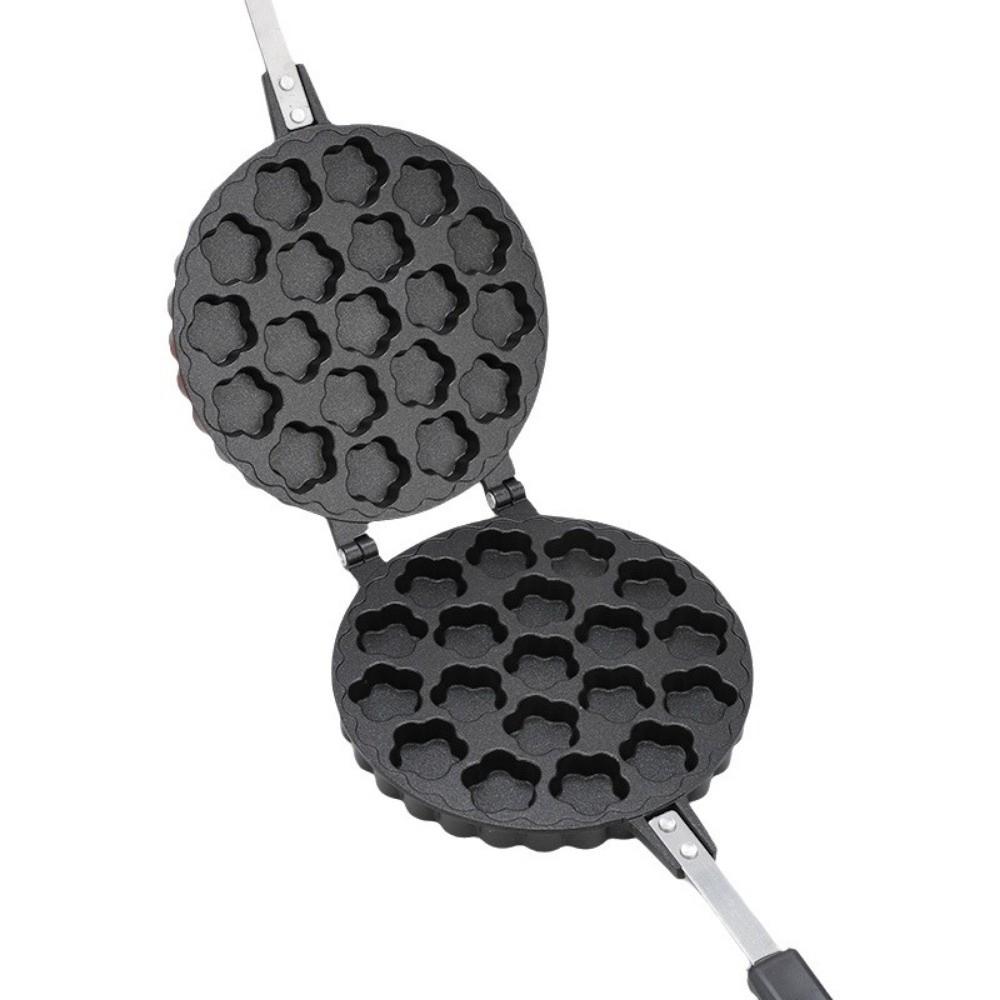 Двусторонний вафельница для пузырчатых вафель 19/37 отверстий Вафельница для рожков мороженого Яичная вафельница Домашняя пекарня 19 Holes