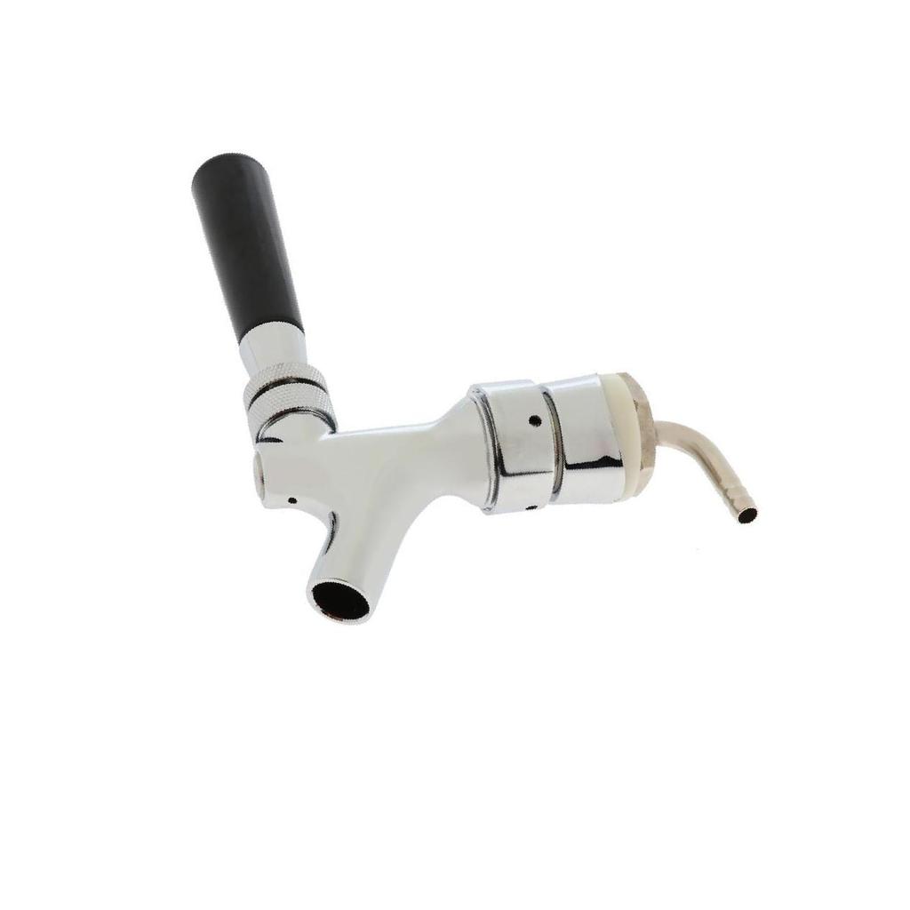 Draft Beer Faucet Bar Flow Control Tap Chrome Plated
