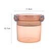 Kitchen Supplies Food Container Double-layer Breakfast Cup Fresh-keeping Box Storage Jars Sealed Container