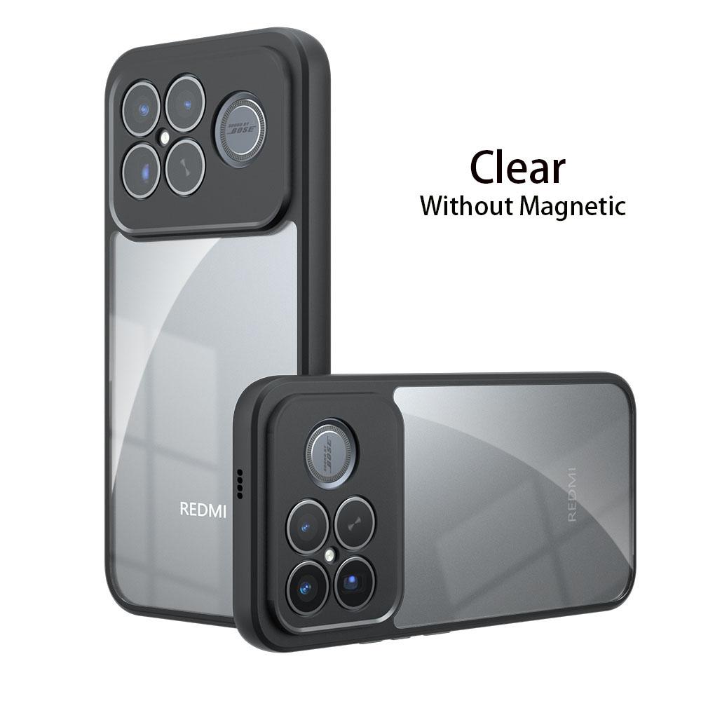 Airbag Super Protection Soft TPU+PC Clear Matte Back Cover For Xiaomi Poco F8 Pro Ultra PocoF8Pro PocoF8Ultra 5G Phone Case