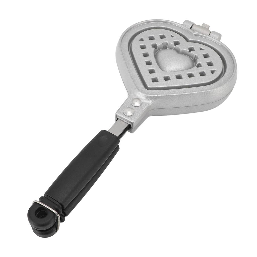 Heart Shape Waffle Pan Nonstick Waffle Maker Pan Double Sided Cake Baking Pan Small Kitchen Appliances Aluminum Alloy