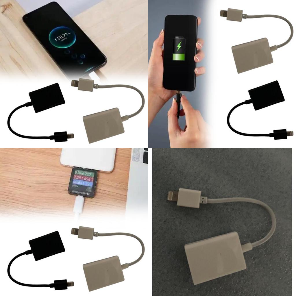 Apple Usb Otg Adapter For Iphone Ipad With Charging And Data Transfer Functionalities For Mobile Users