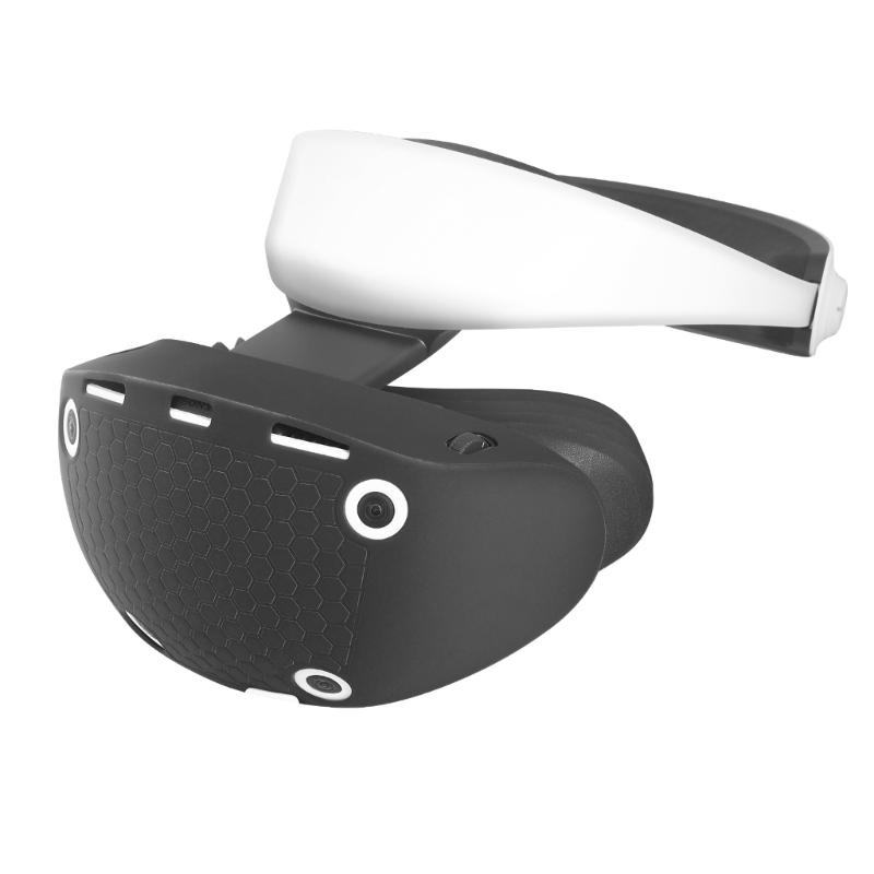 Anti-Throw Headset Cover Soft Protective Lens Caps Rocker Cover for PS VR2 Headset Sleeves Protective Accessories
