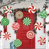 Set of 24 Christmas Outdoor Sign Decorations Double Sided Ornaments for Yard and Garden Use Made with Weather Resistant Plastic