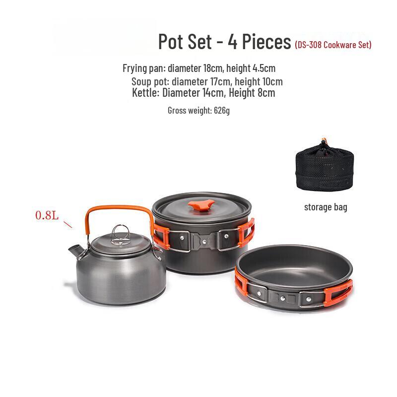 Outdoor Camping Cookware Set