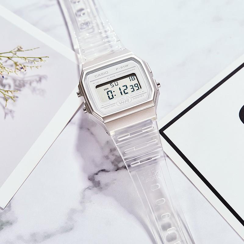 CASIO Women's DIGITAL Series White Watch F-91WS-7 F-91WS-7