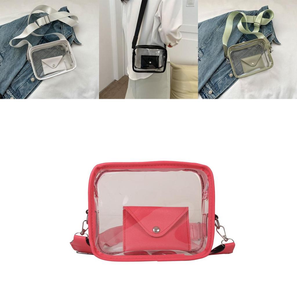2023 New Autumn Casual Shoulder Bag Street Fashion Pvc Crossbody Bag