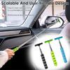 Retractable Car Rearview Mirror Wiper Portable Rainy Cleaning Supplies Rearview Mirror Water Remover Glass Rain Cleaning Tool