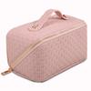 Large Capacity Cosmetic Bags Pu Leather Ladies Storage Bag Travel Makeup Case  Toiletry Bag
