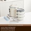 3-lagiges isoliertes tragbares Lunchbox-Set aus Edelstahl
