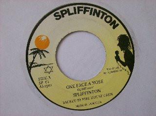 

7inch Record SPLIFFINTON One Face A Nose SP01 Spliffinton Jamaica Reggae Ska Dub Used