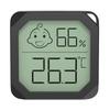 Compact Electronic Temperature Humidity Monitor For Pet Baby Room Clear Screen Portable Design Hygrometer Thermometers