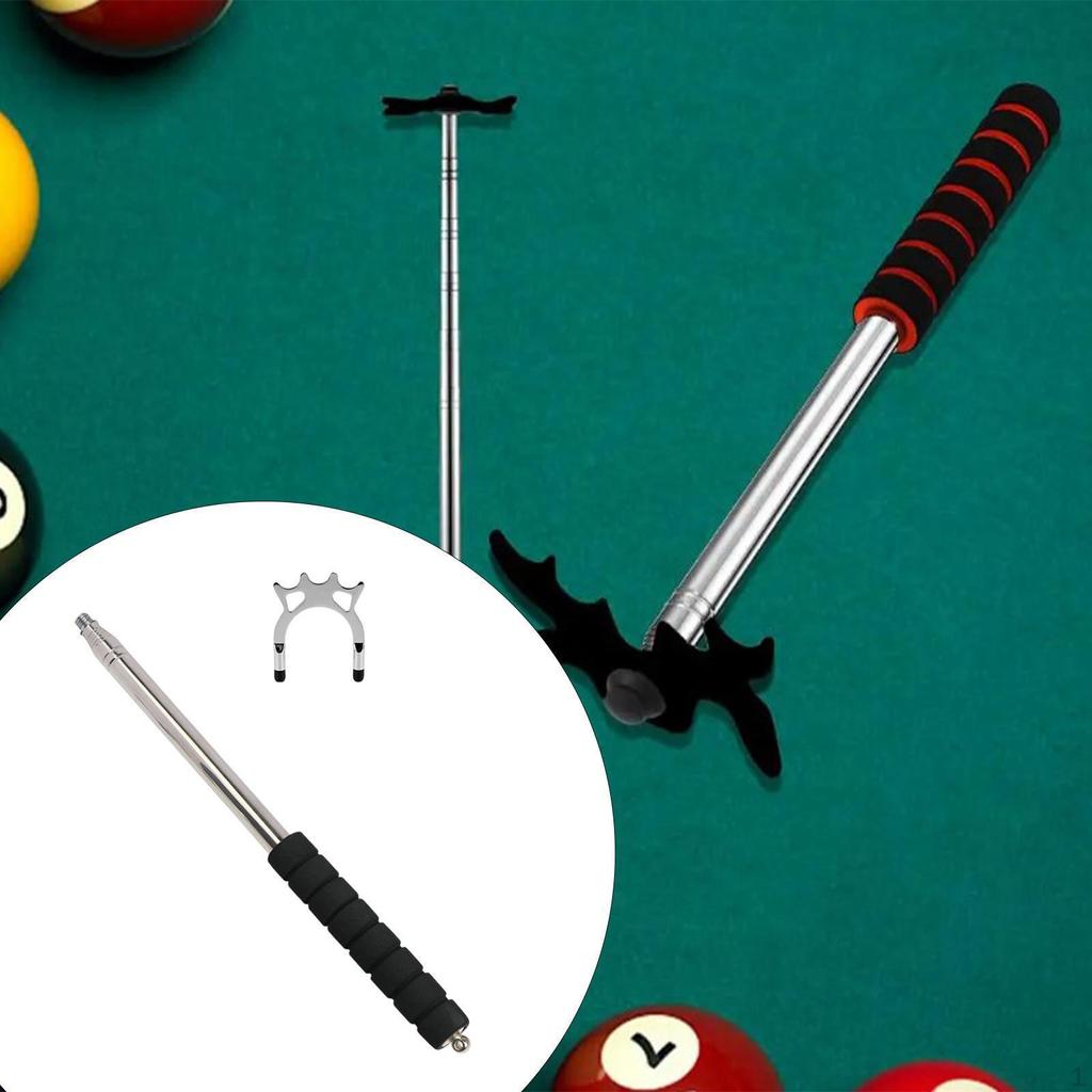 Billiards Cue Stick Bridge Head Practical Rod Rack