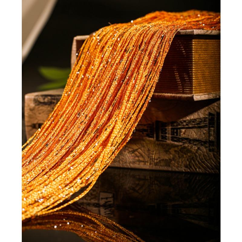 100x200cm Romantic Decoration Curtains Shiny Silvery Line String Tassel Sheer Curtain for Home Living Room Bedroom,1PC