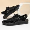 Summer Woven Men's and Women's Sandals Men's and Women's Beach Shoes Creek Shoes Large Size Outdoor Casual Shoes