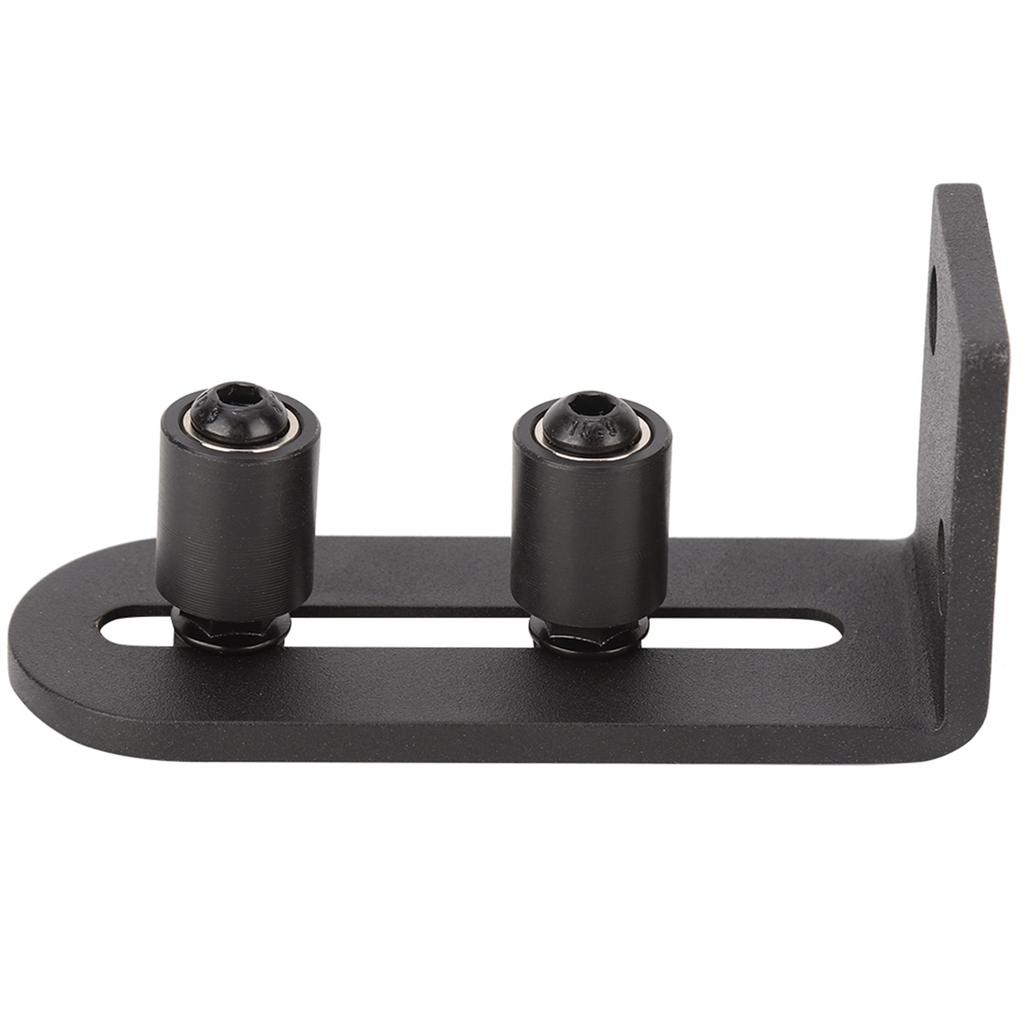 Carbon Steel Adjustable Sliding Floor Guide for Barn Door (Double Roller Bearing #2)