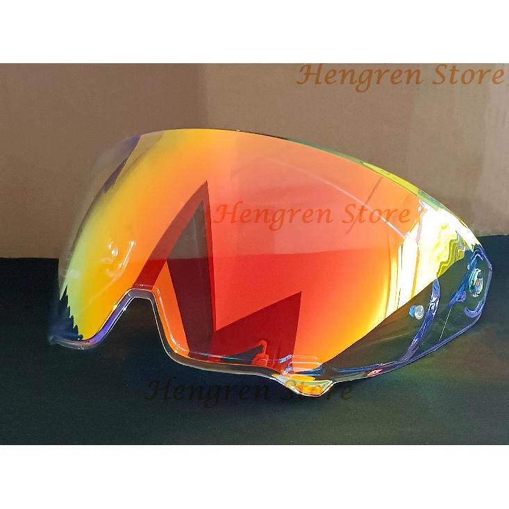 Helmet Visor Lens for RUROC ATLAS 3.0 4.0 Motorcycle Helmet Shield Goggles Plating Silver Red Replacement Glass Mica Accessories