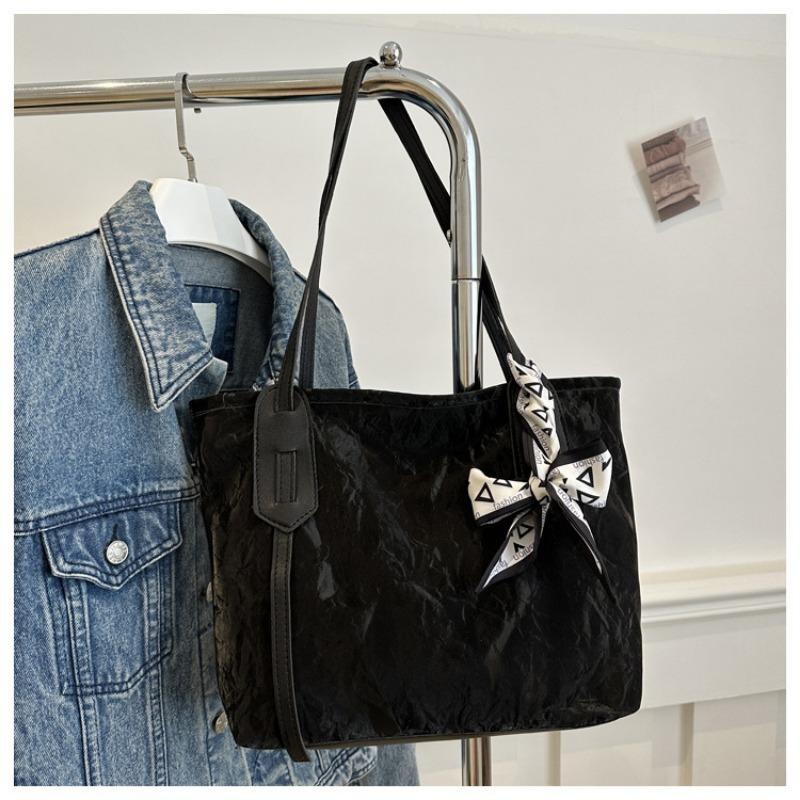 Versatile Handbag Women's New Small Fresh and Fashionable Shoulder Bag Large-capacity Commuter Tote Bag