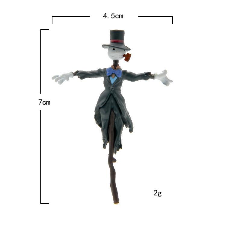 

Креативная миниатюрная фигурка пугала из ПВХ для подарка и коллекционного показа Hat without Cover