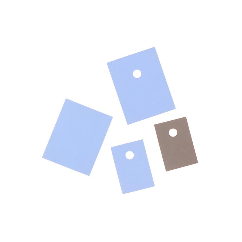 100Pcs To-220 Insulation Pads Heatsink Thermal Pad Soft Silicone Sheet Insulation Cloth