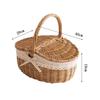 Willow Woven Outdoor Picnic Basket