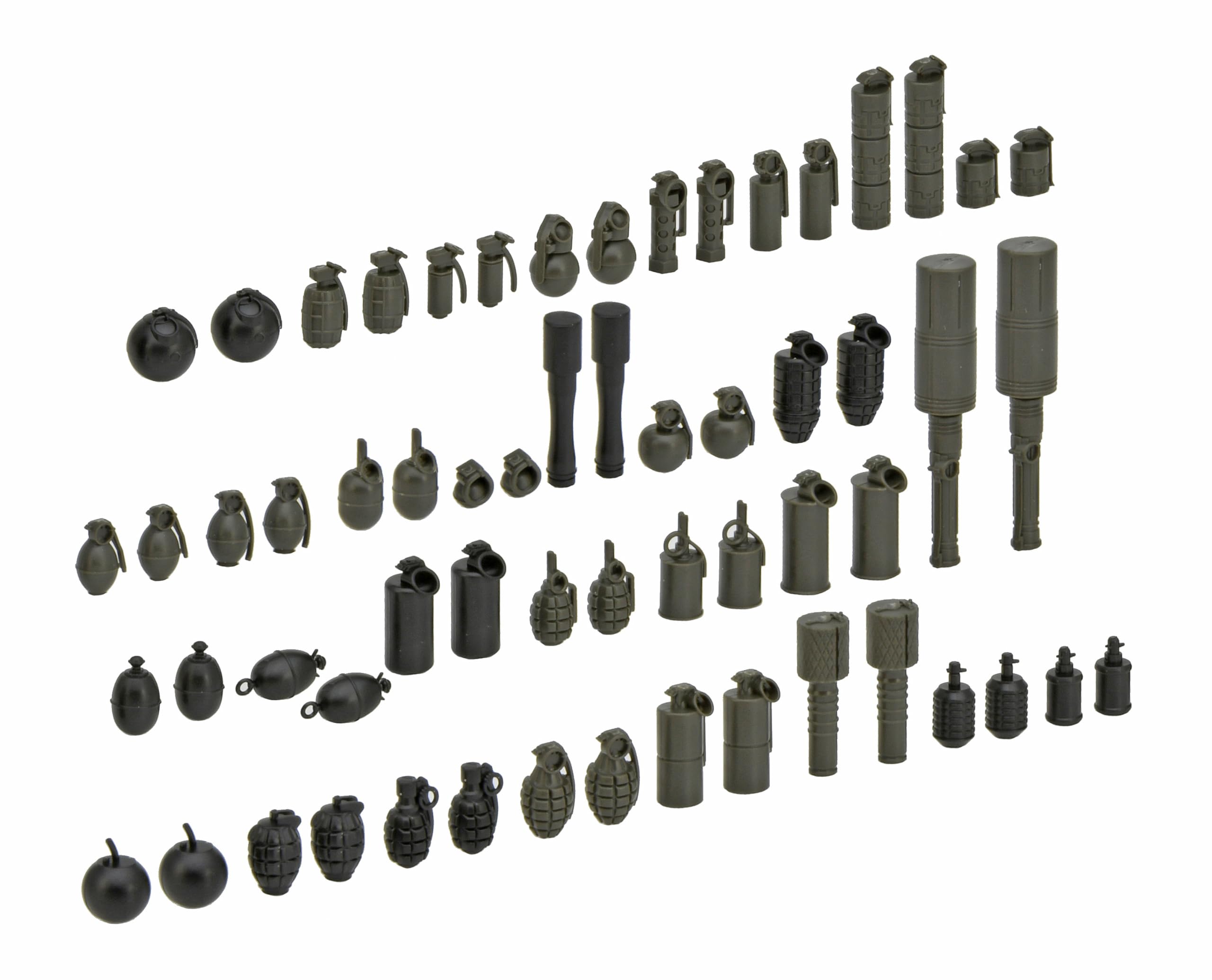 

Пластиковая модель набора гранат Little Armory STUDY1942 LD046