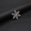 Winter Snowflake Rhinestone Hair Clip - No Damage, Fresh & Sweet for Parties and Christmas